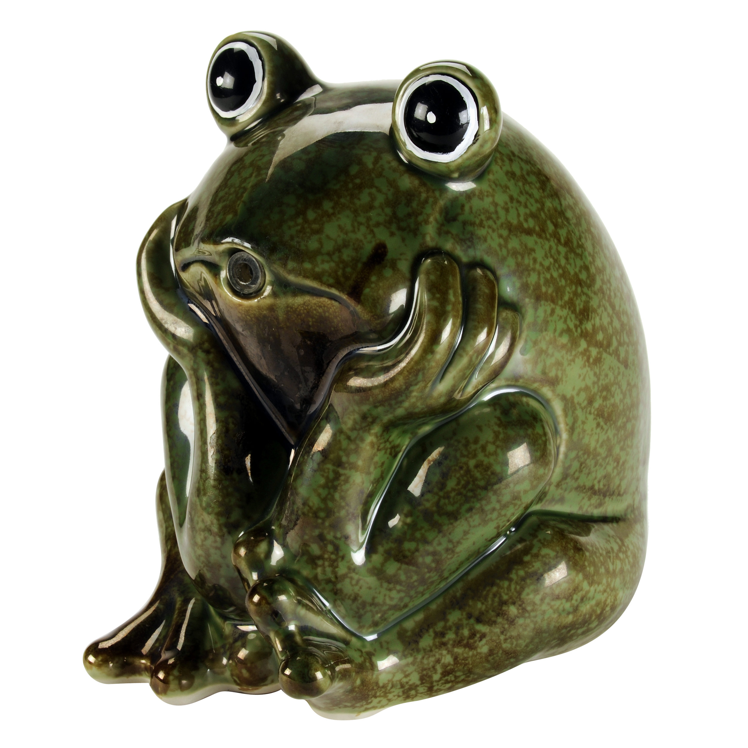 Ceramic Frog Spitter