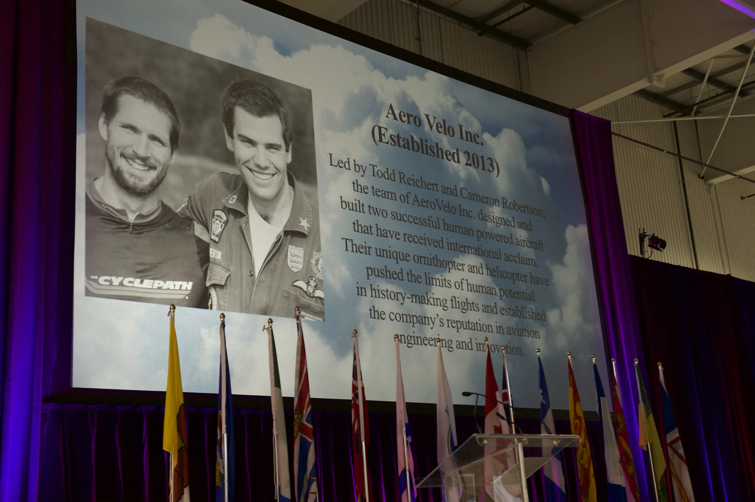 AeroVelo honoured by the Canadian Aviation Hall of Fame