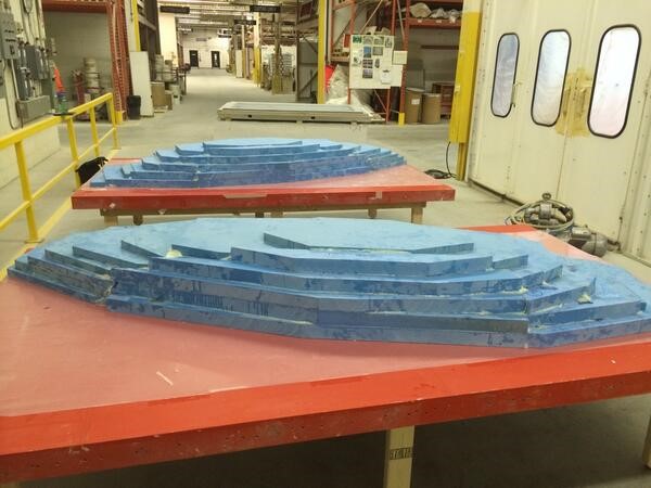 Eta mould stock at Plasterform.