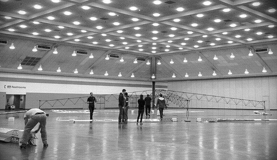 The Gamera II preparing for flight.