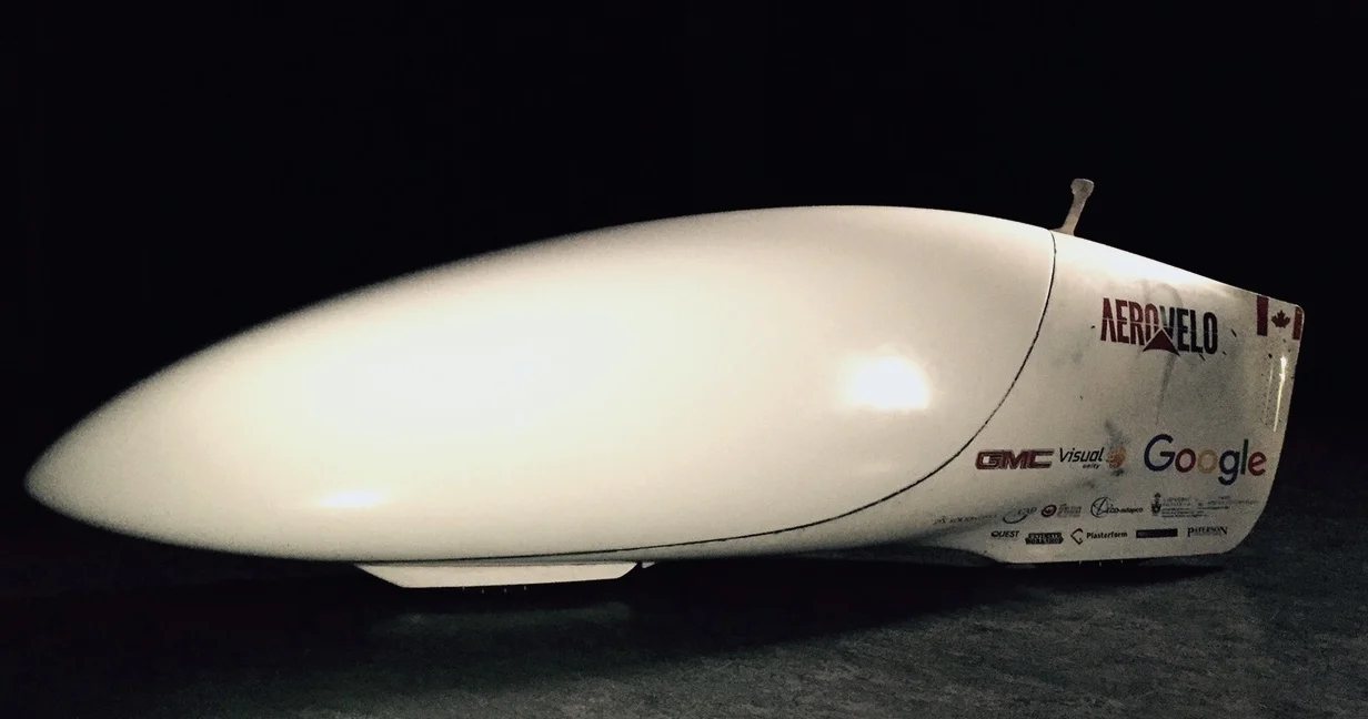 86.65 mph and a new human-powered speed record!