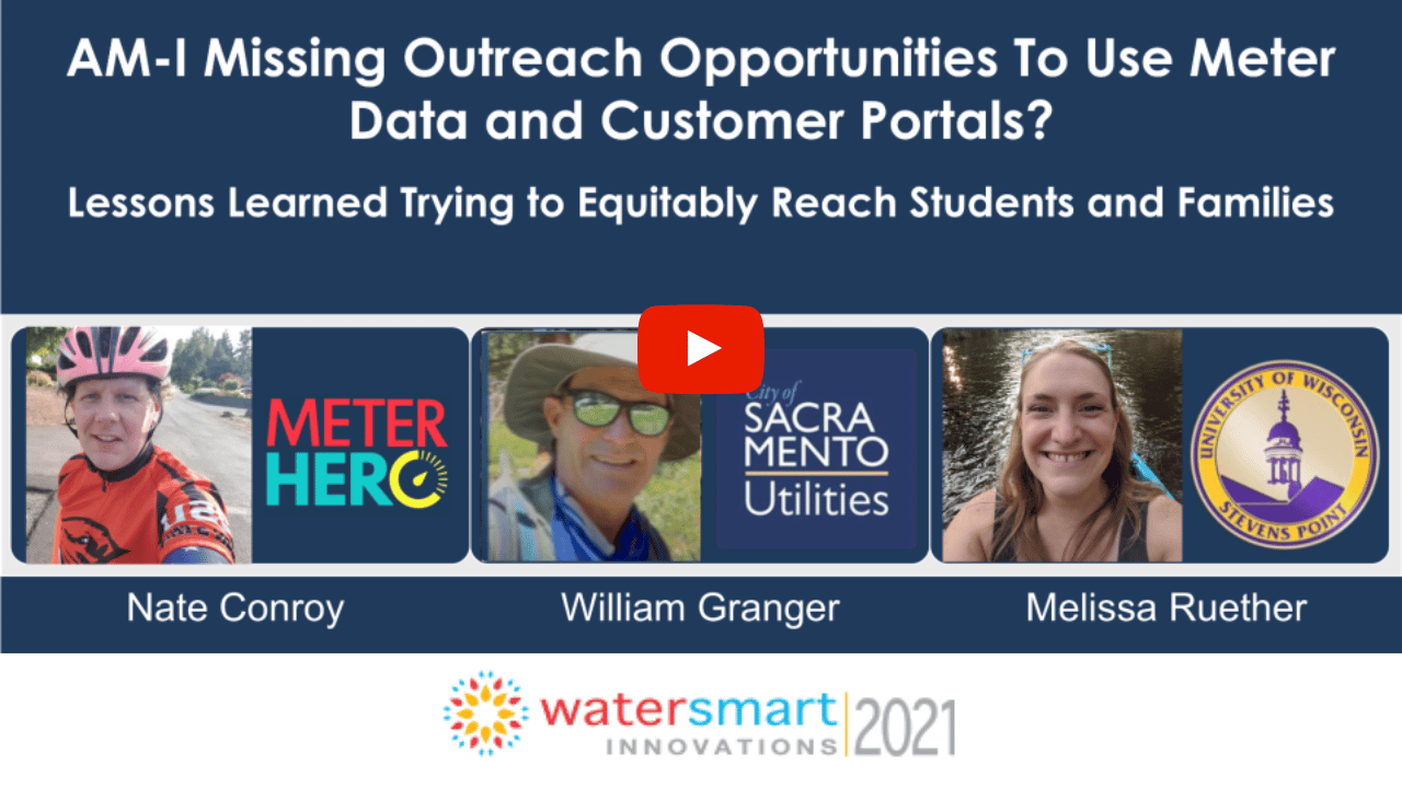 Watch our presentation at WaterSmart 2021