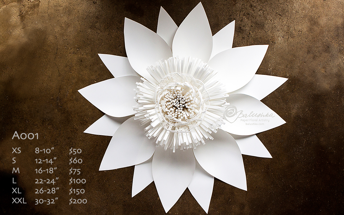 This design called Fat Aster is one of the pioneers of the BALUSHKA collection.