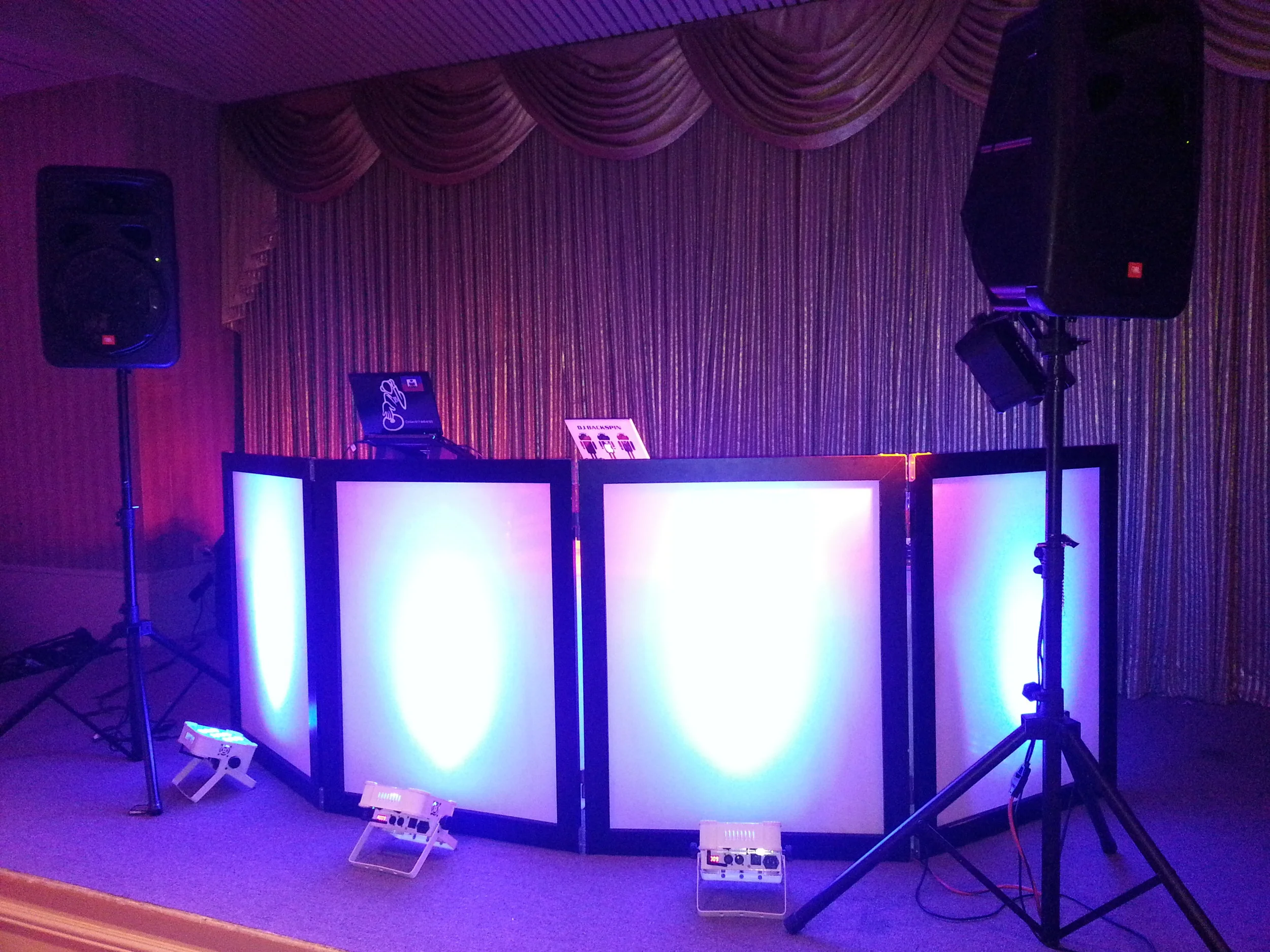 Custom Dj Booth Setup