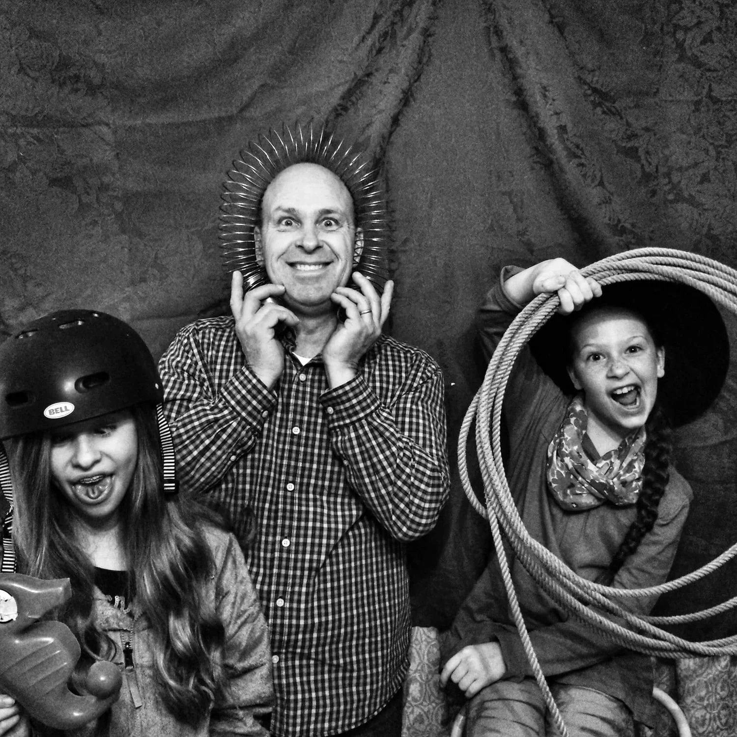 A photo booth is a lot of fun!
