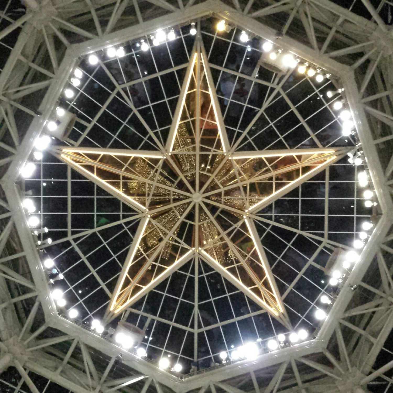 Take plenty of photos during holiday travel. The Gaylord Texan Resort, Dallas, TX