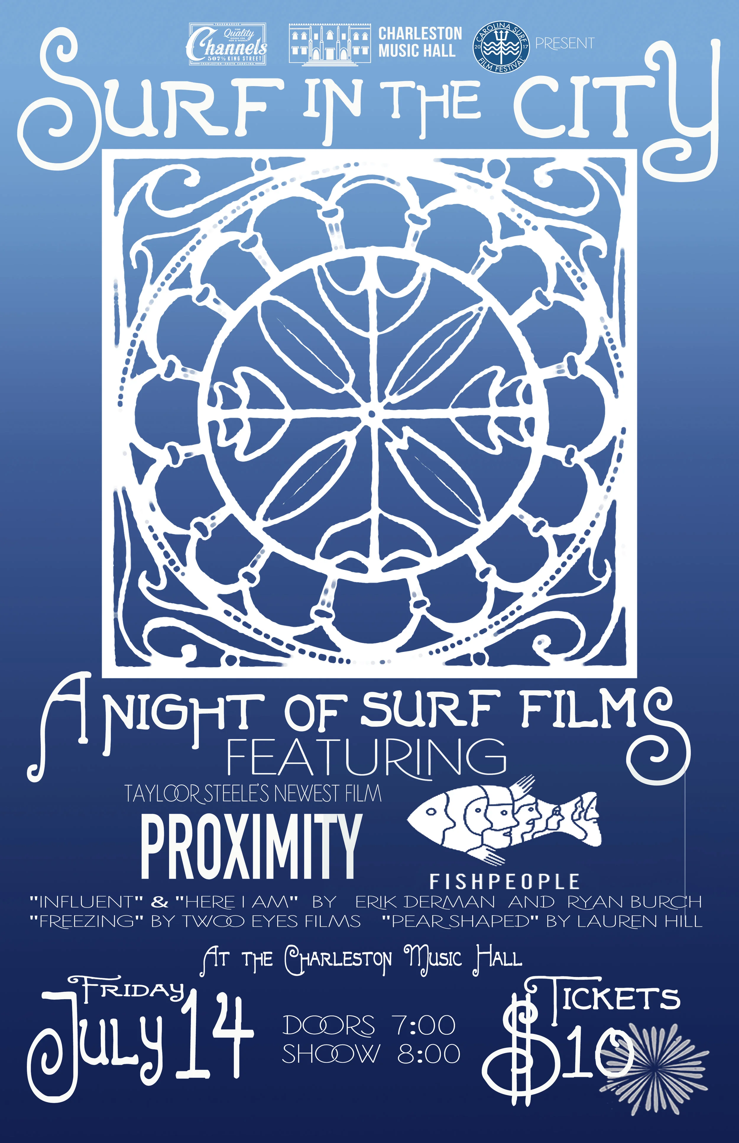 Surf in The City for Charleston Music Hall