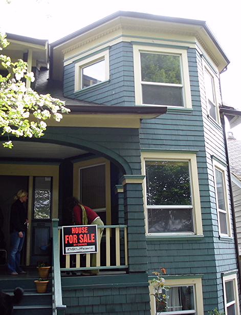 This was the house when we found it.