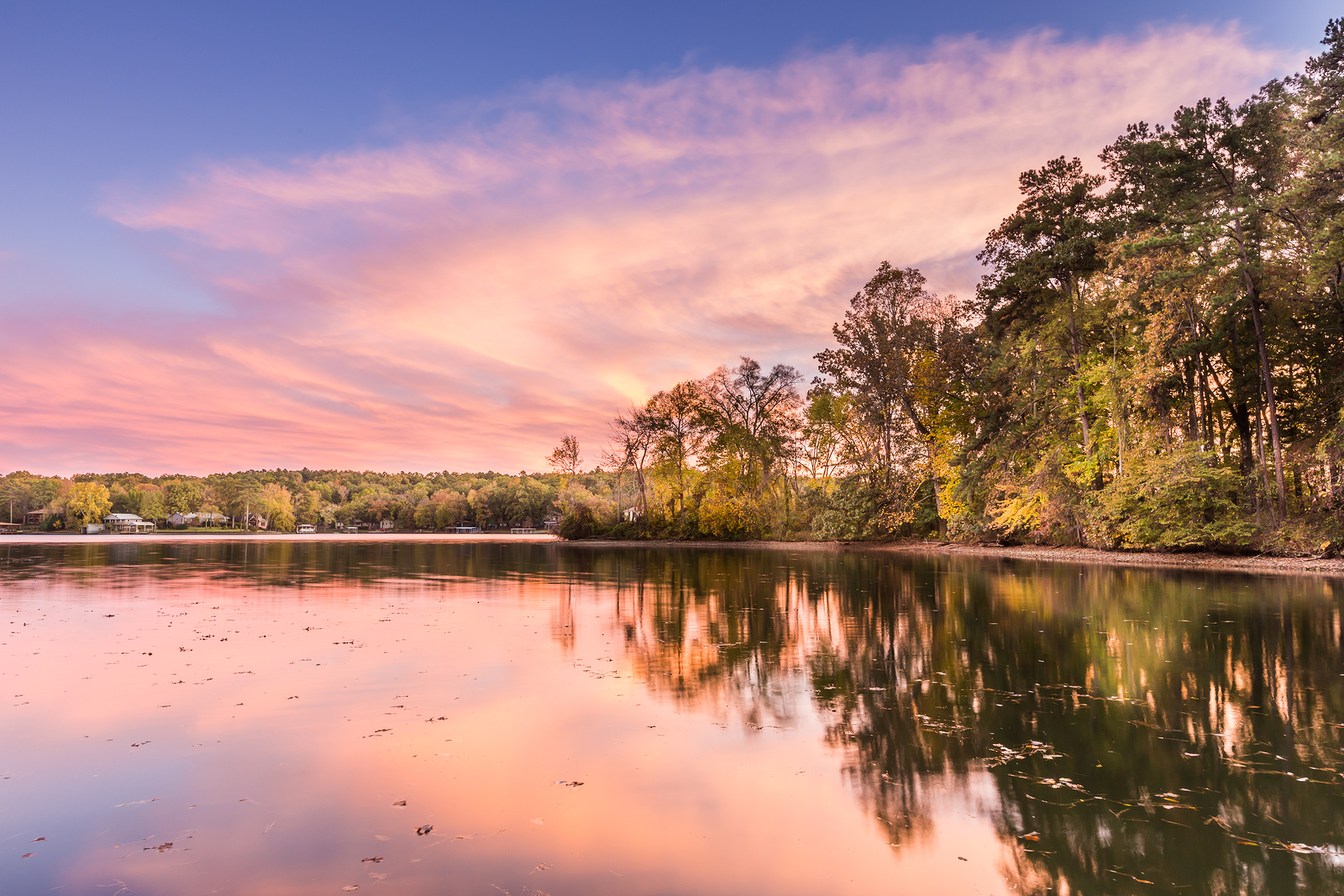 Lake Hamilton in Hot Springs, AR