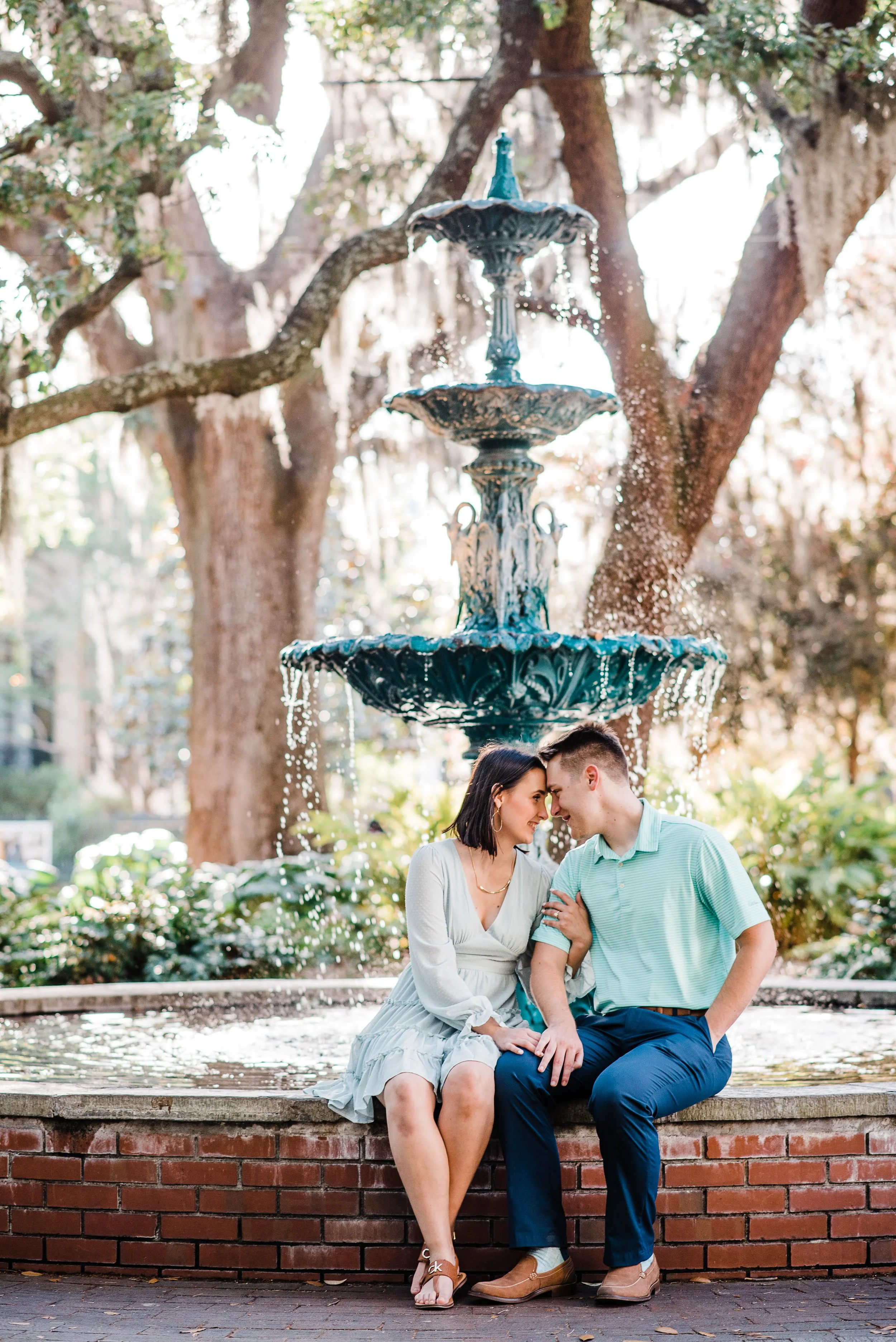 Dominick &amp; Mikayla // Savannah, Georgia Surprise Proposal Photography // LaFayette Square