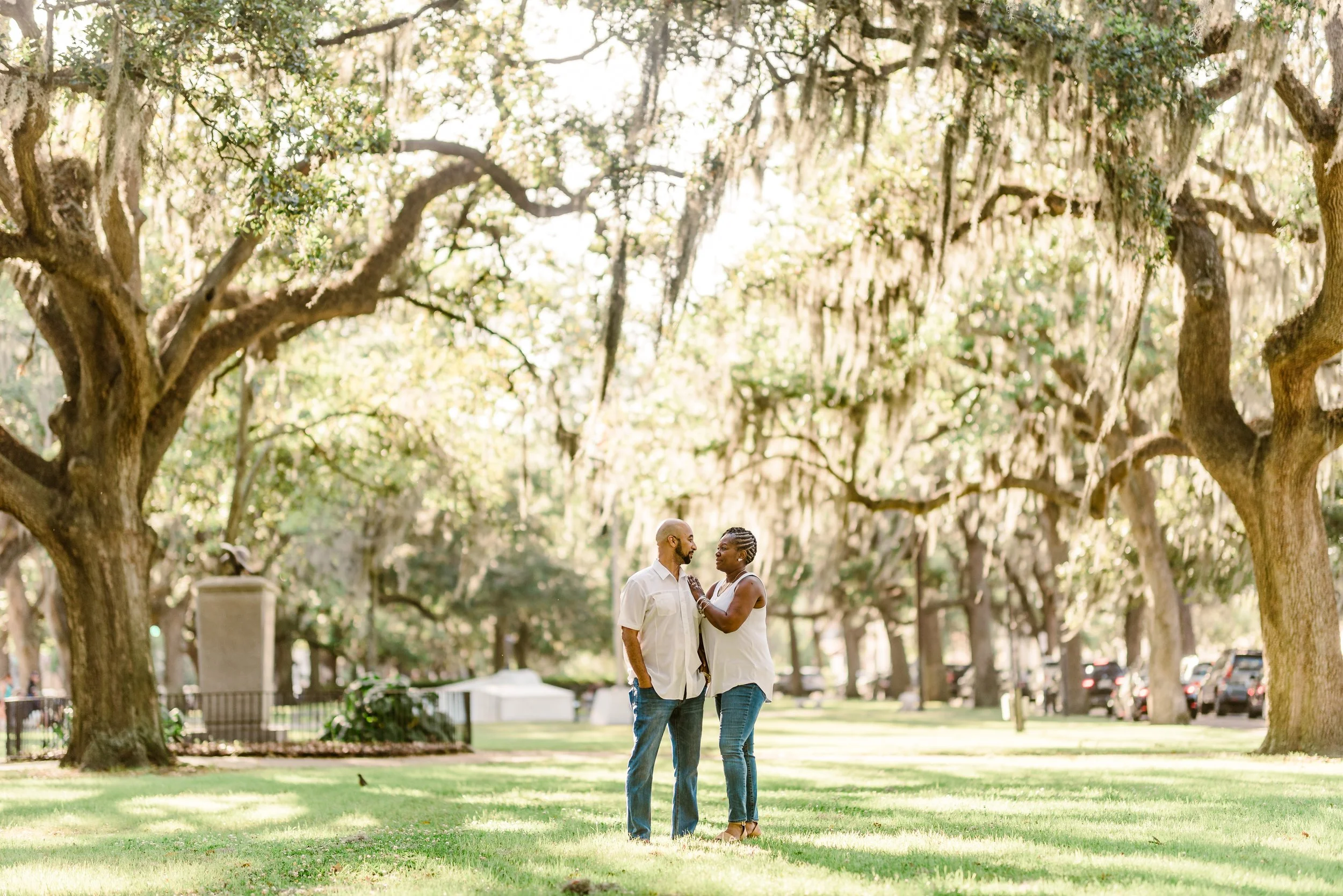 Antonio &amp; Angela // Savannah, Georgia Couples Photographer // Factors Walk &amp; River Street, Savannah, Georgia
