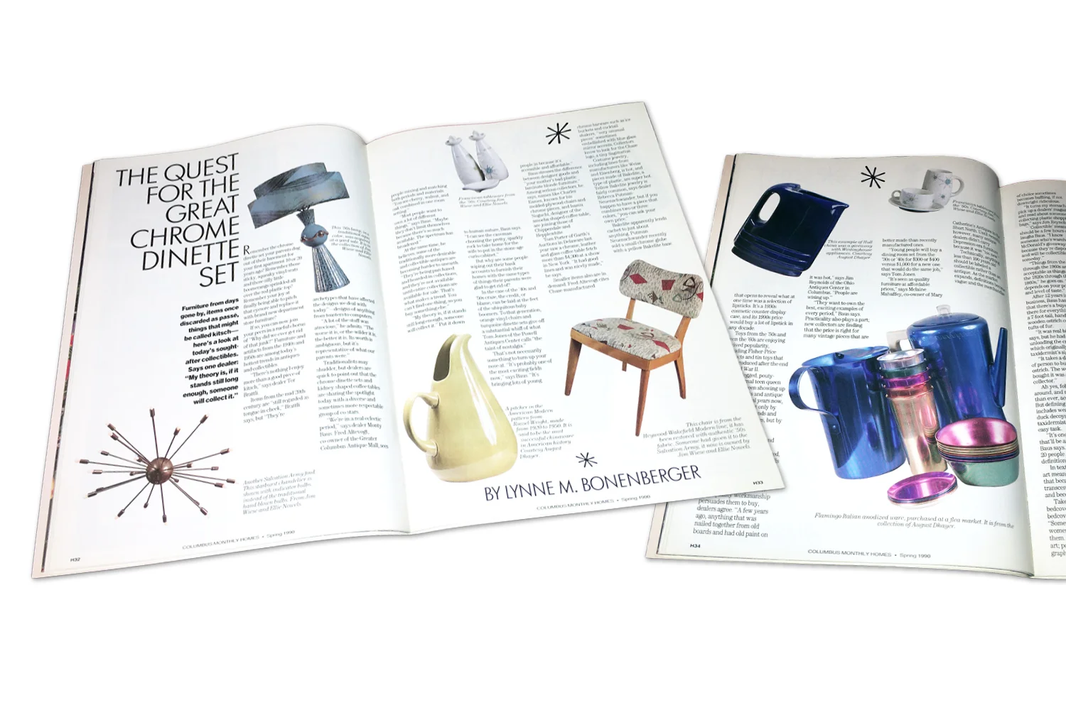 Columbus Monthly Spreads: Homes + Lifestyles Spreads