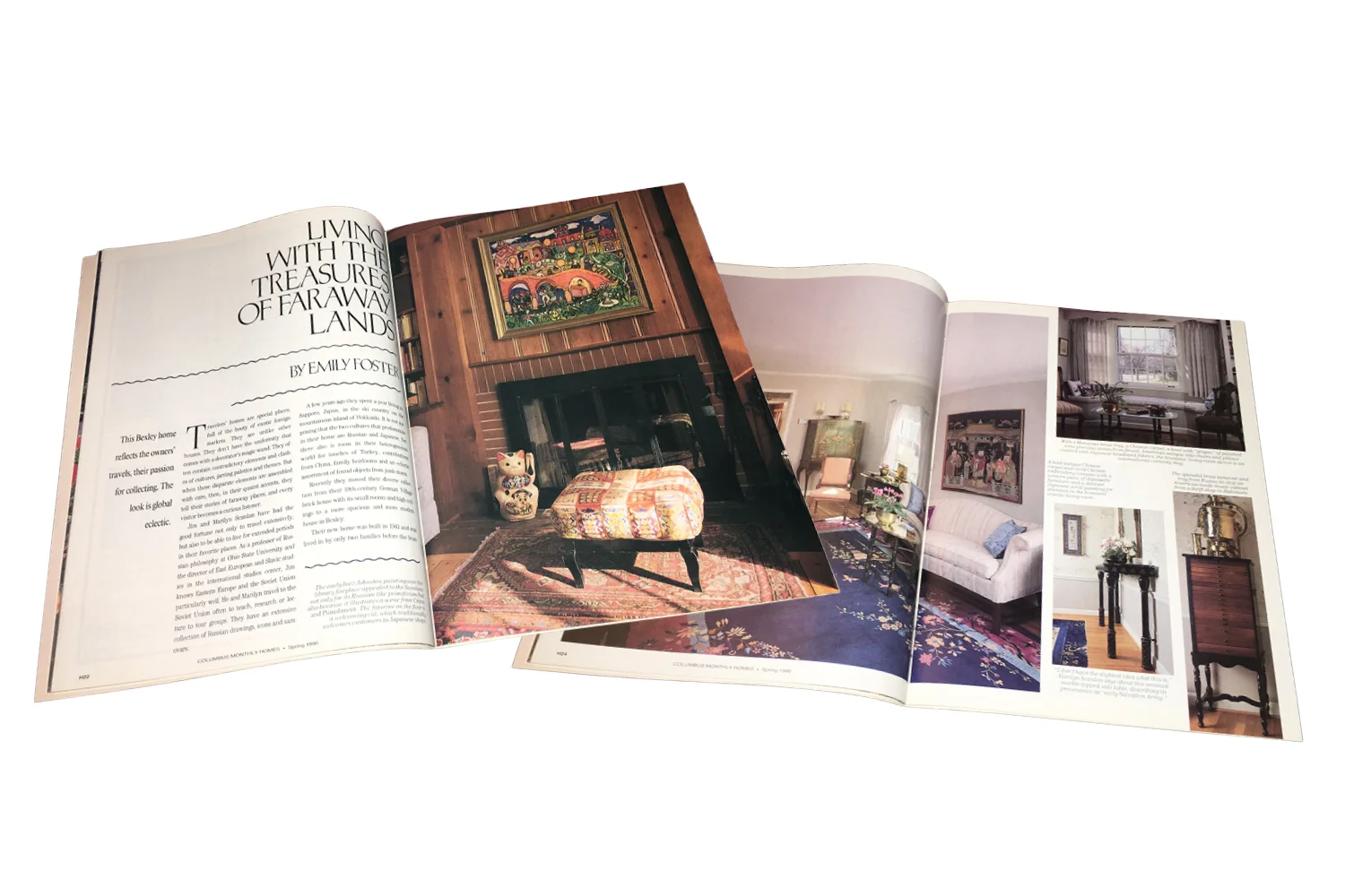Columbus Monthly Spreads: Homes + Lifestyles Spreads