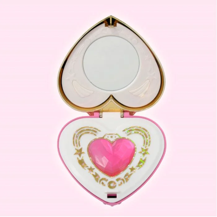 The 20th anniversary Sailor Moon Cosmic Heart Mirror Compact Interior by Bandai