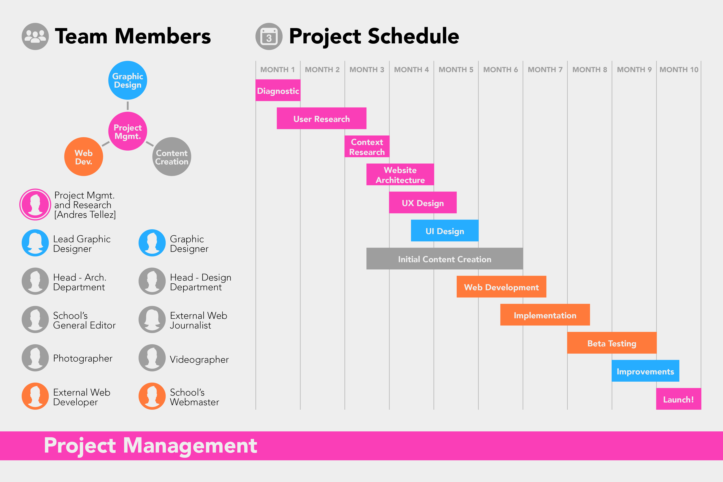 ARQDIS Website: Project Management