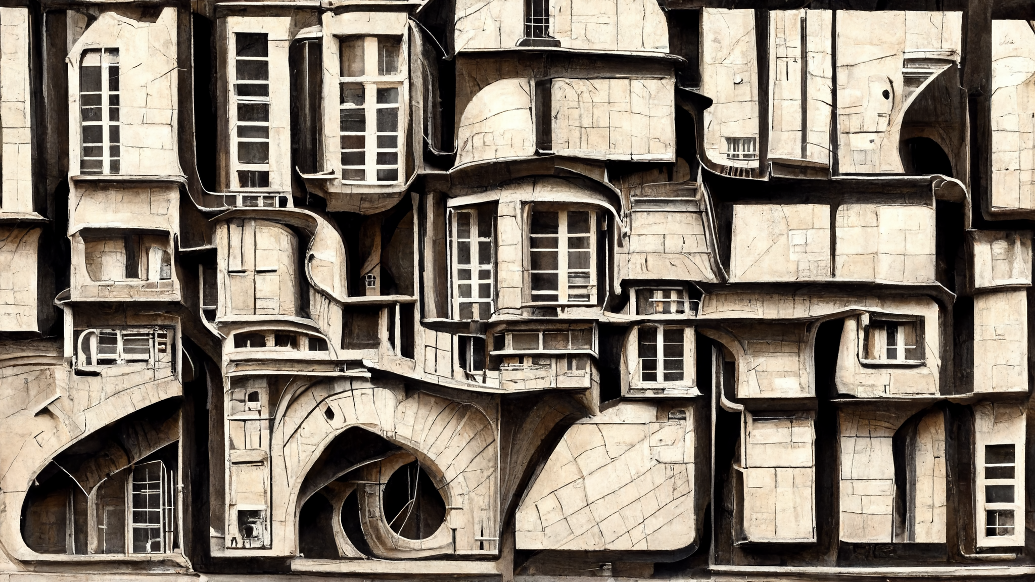 /imagine paris in escher style, very detailed, 8k, --wallpaper