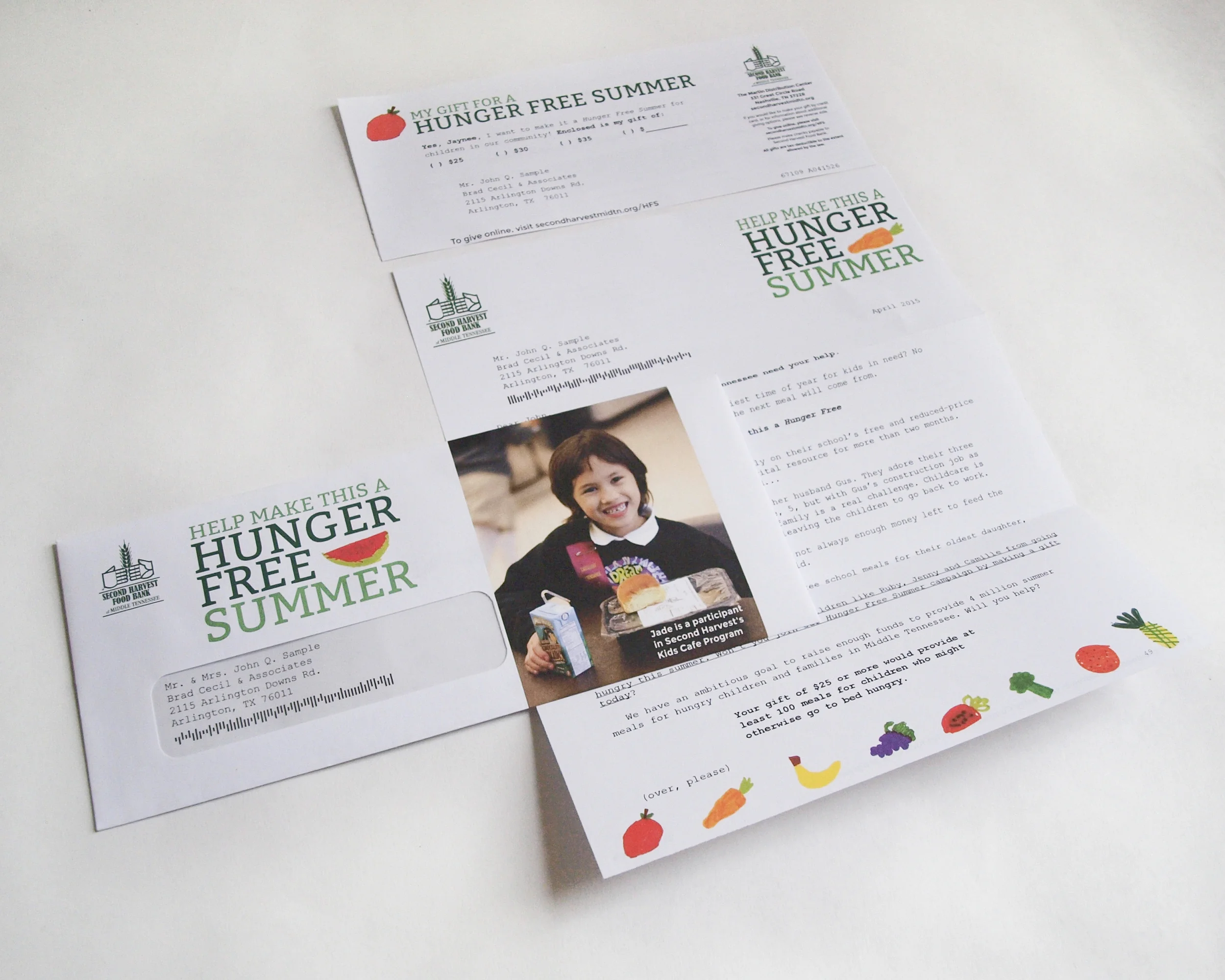 Second Harvest Food Bank of Middle Tennessee Hunger Free Summer Campaign