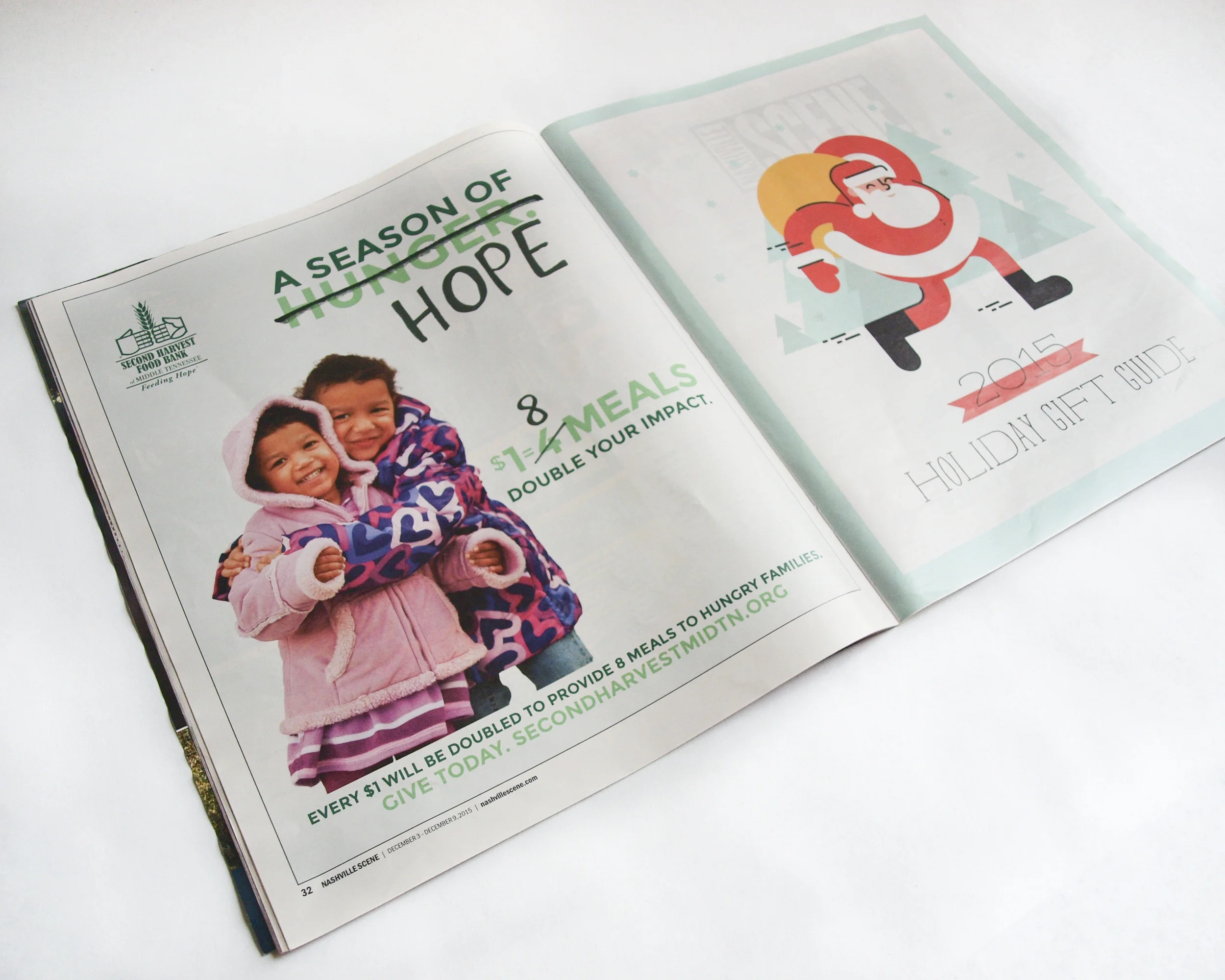 Second Harvest Food Bank of Middle Tennessee Holiday Match Campaign