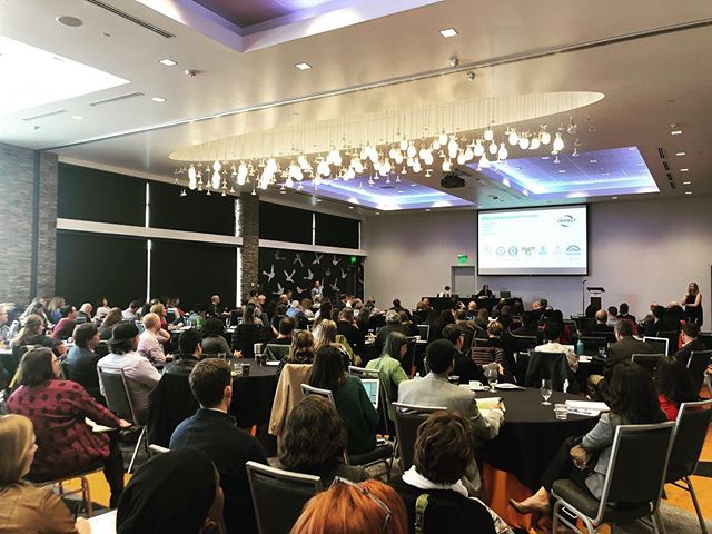 Packed house today at @almost_teresa and @dr.stephaniegripne session on &ldquo;unicorns&rdquo; and a case study on a sustainable fisheries investment