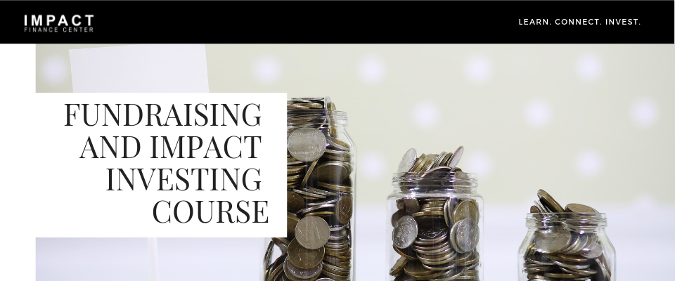 Learn how fundraising in is integral part of Impact Investing.