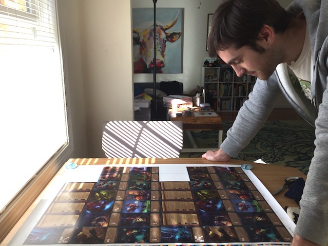 Matt Combing Through the Details
