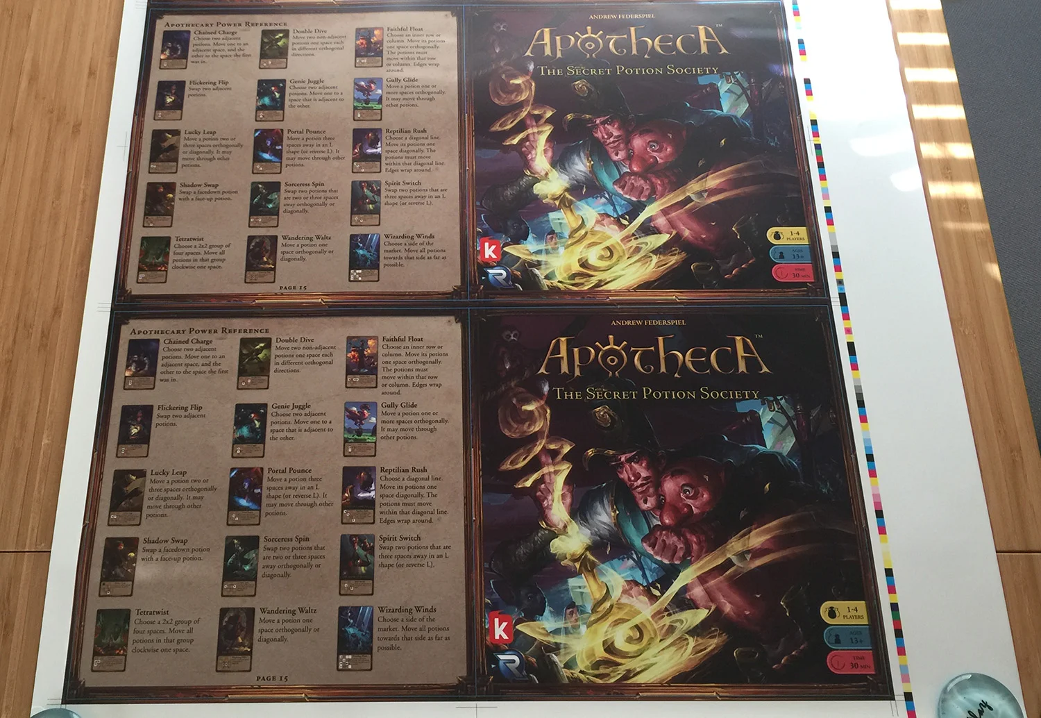 Localization, Printer Proofs and White Box Copy