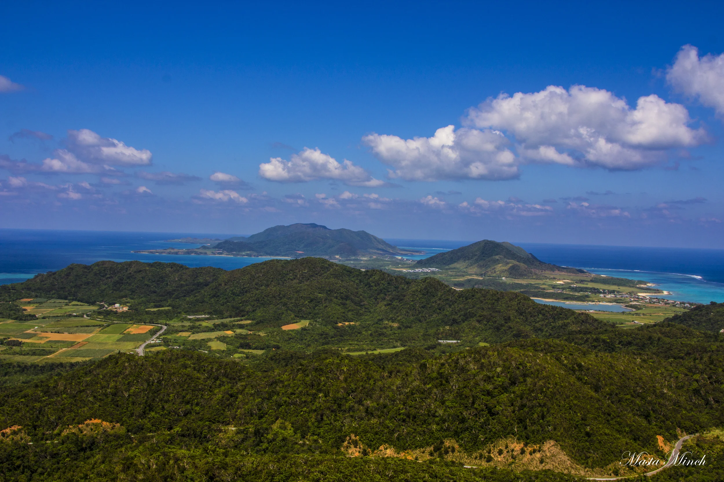 From the top of Mt. Nosoko Maapee in Ishigaki