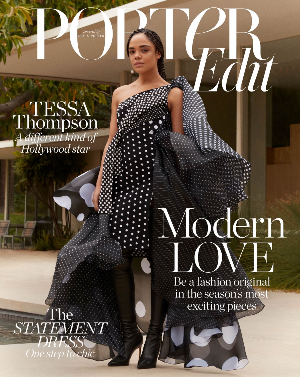 Tessa Thompson for PORTER Edit