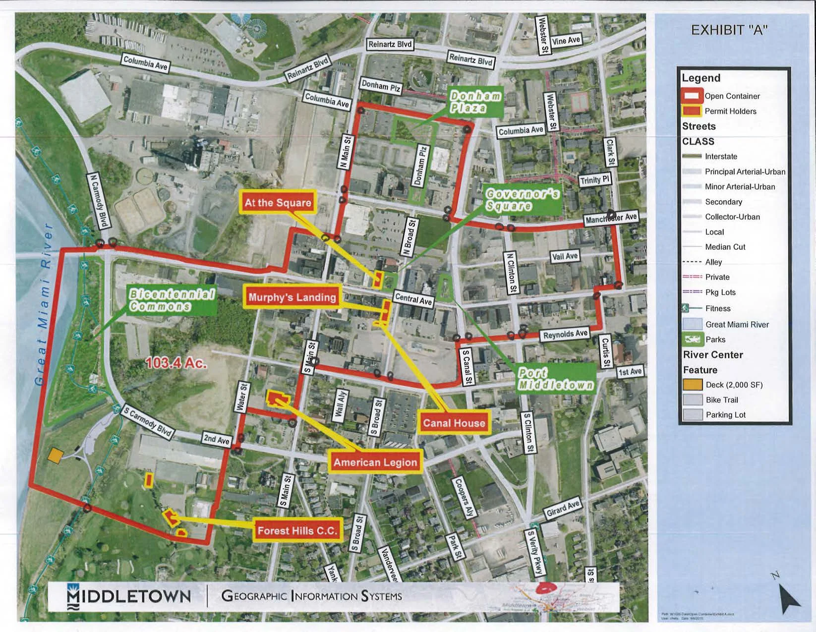 Middletown First to Create Outdoor Refreshment Area