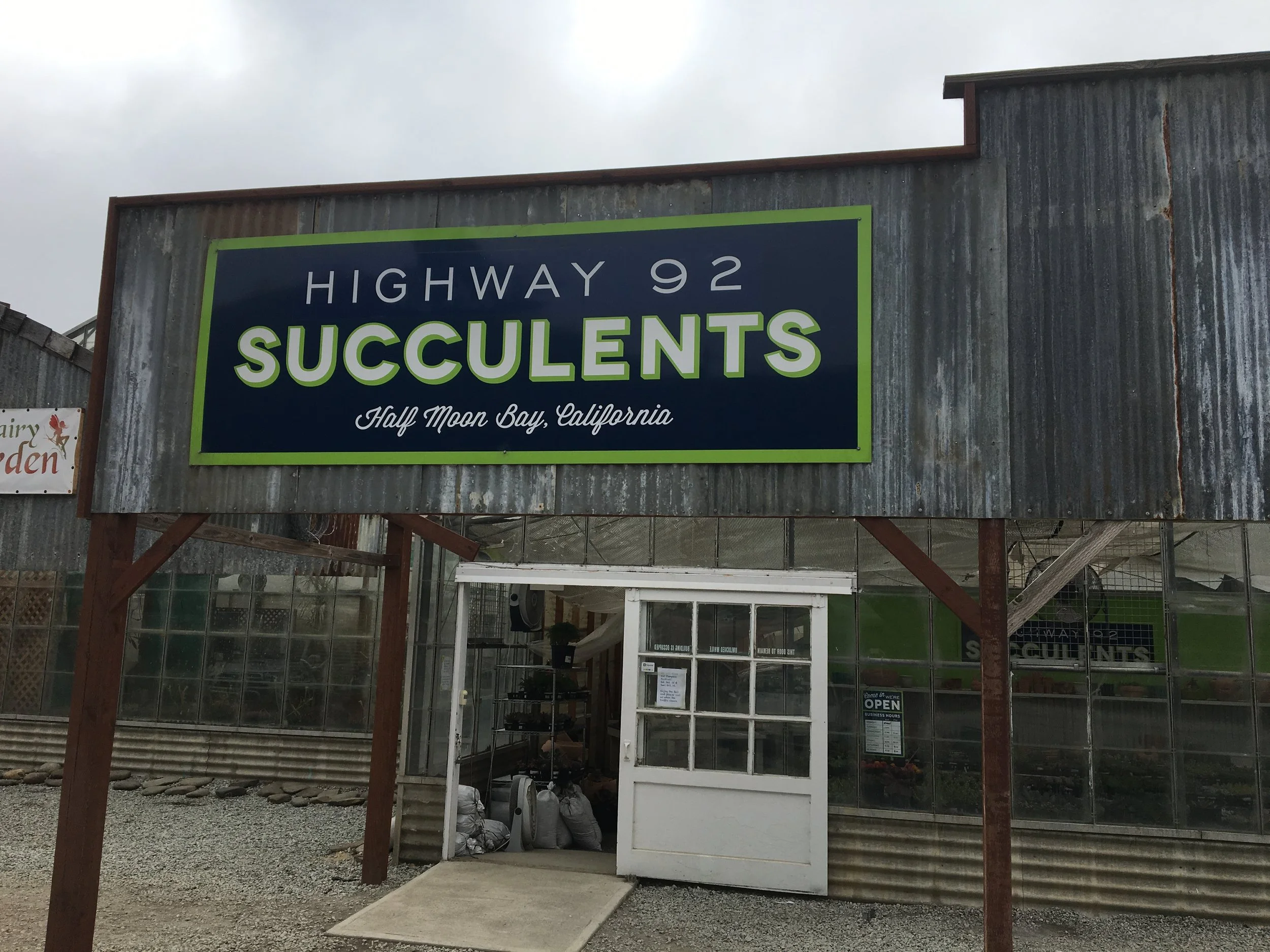Store Front so you don't miss it right outside of HMB