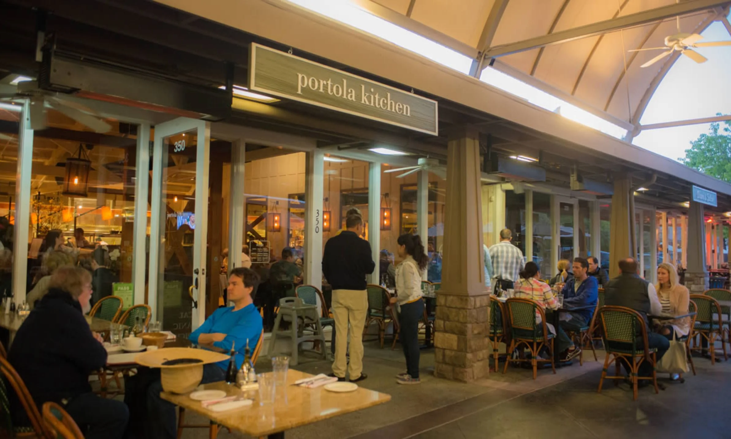 lovely outdoor seating