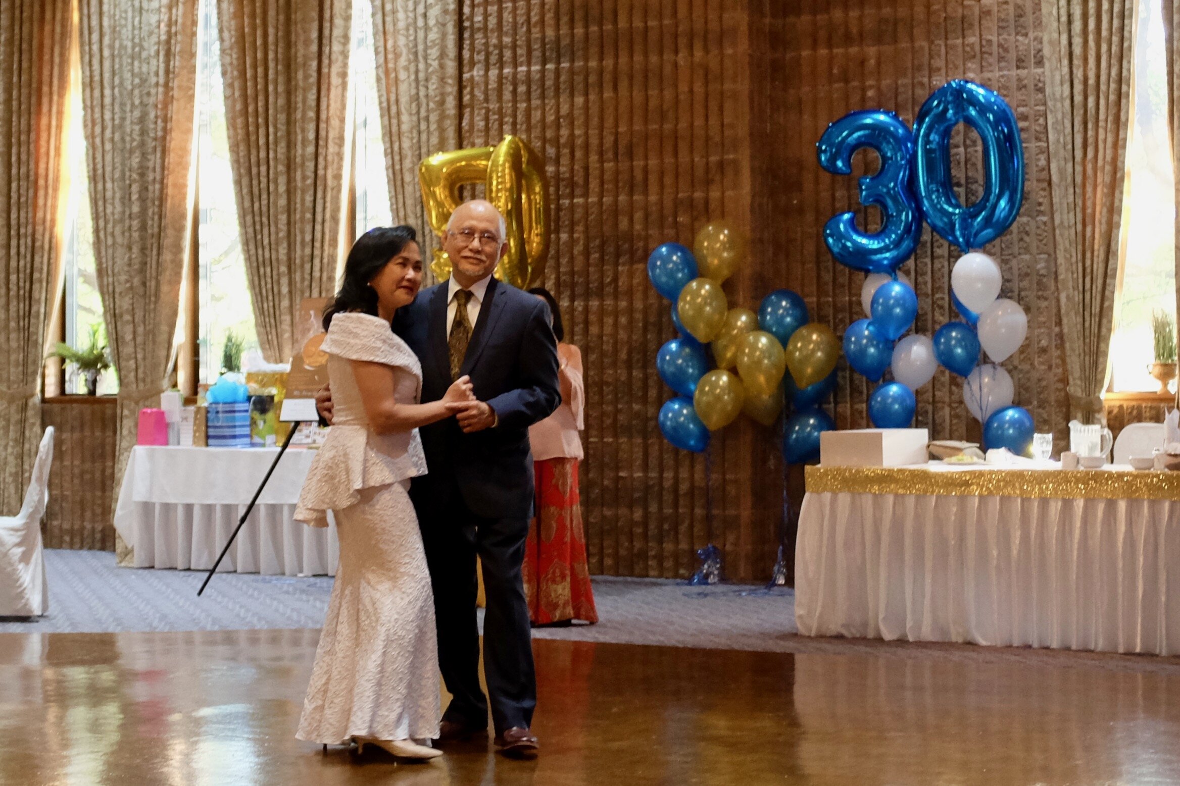 First dance. Photo by J. Austria.