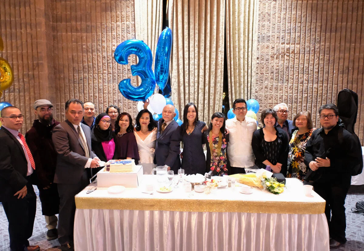 Staff and contributors of The Philippine Reporter. Photo by TPR.