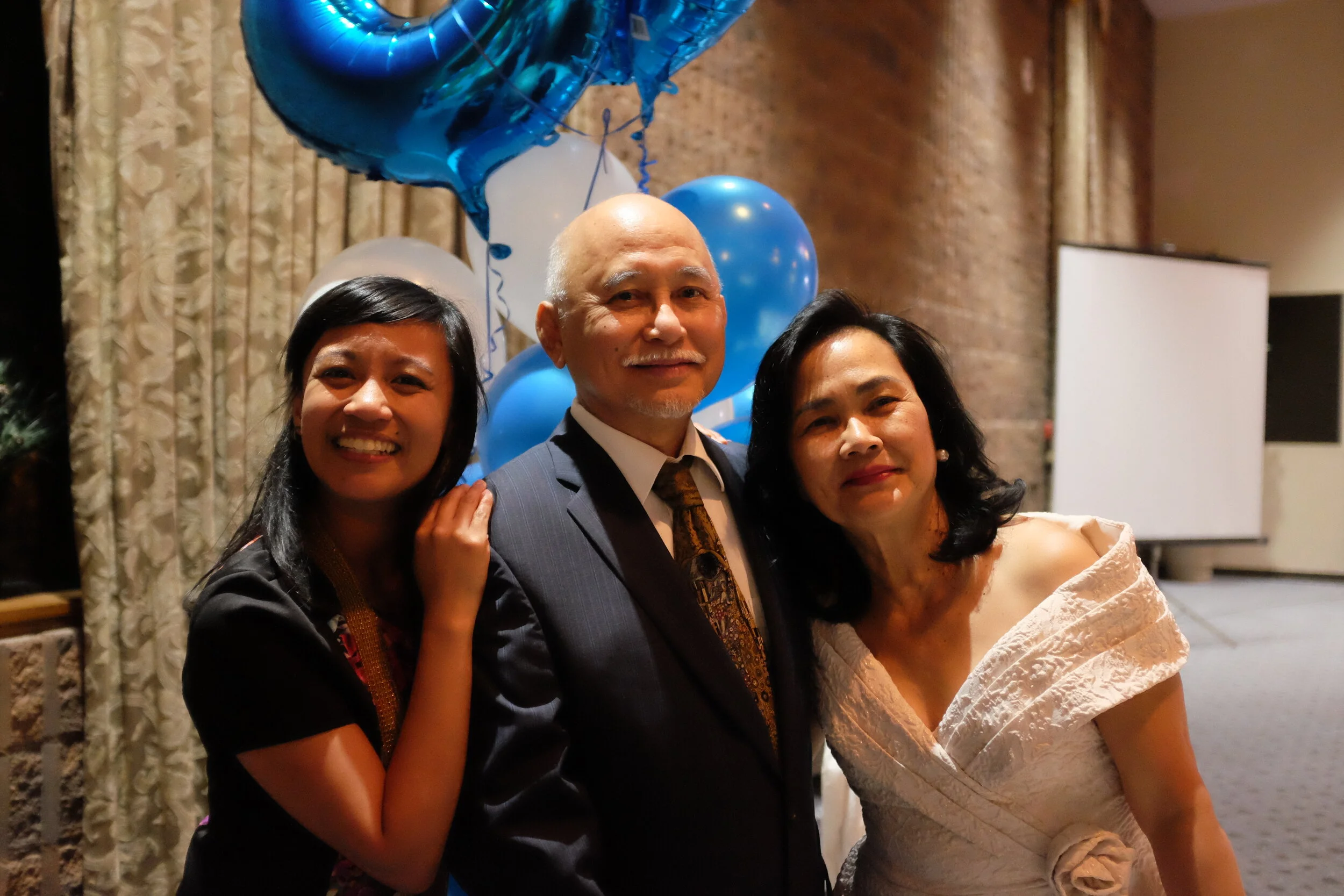 Jennilee Austria with Hermie Garcia and Mila Astorga Garcia. Photo by M. Ramos.