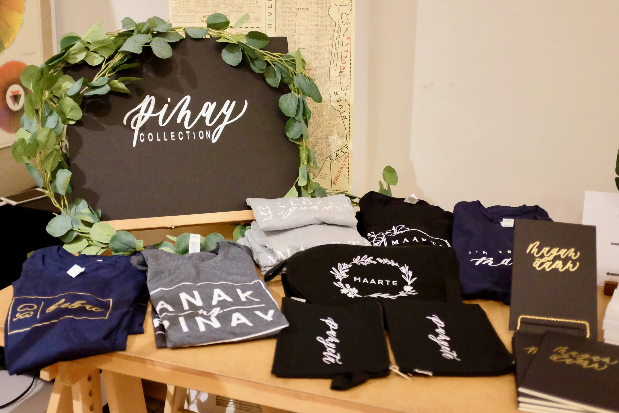 Pinay Collection merchandise. Photo by J. Austria