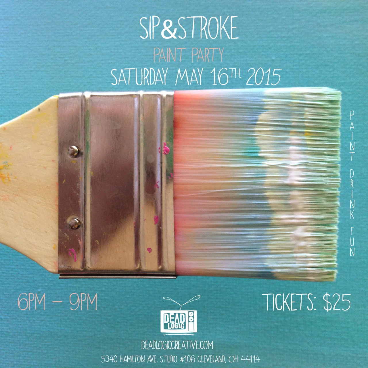 Sip & Stroke at Dead Logic