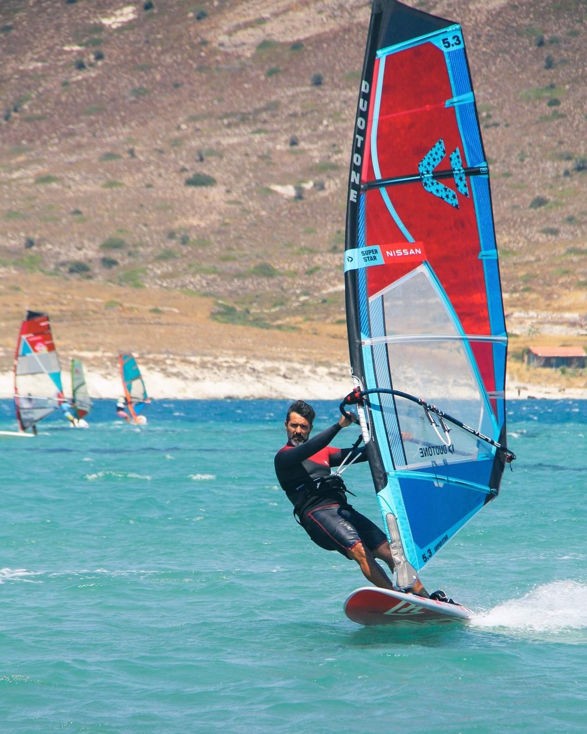 Alaçatı’da 33 knots’dan daha fazlasıçünkü windsurf bir tutkudur