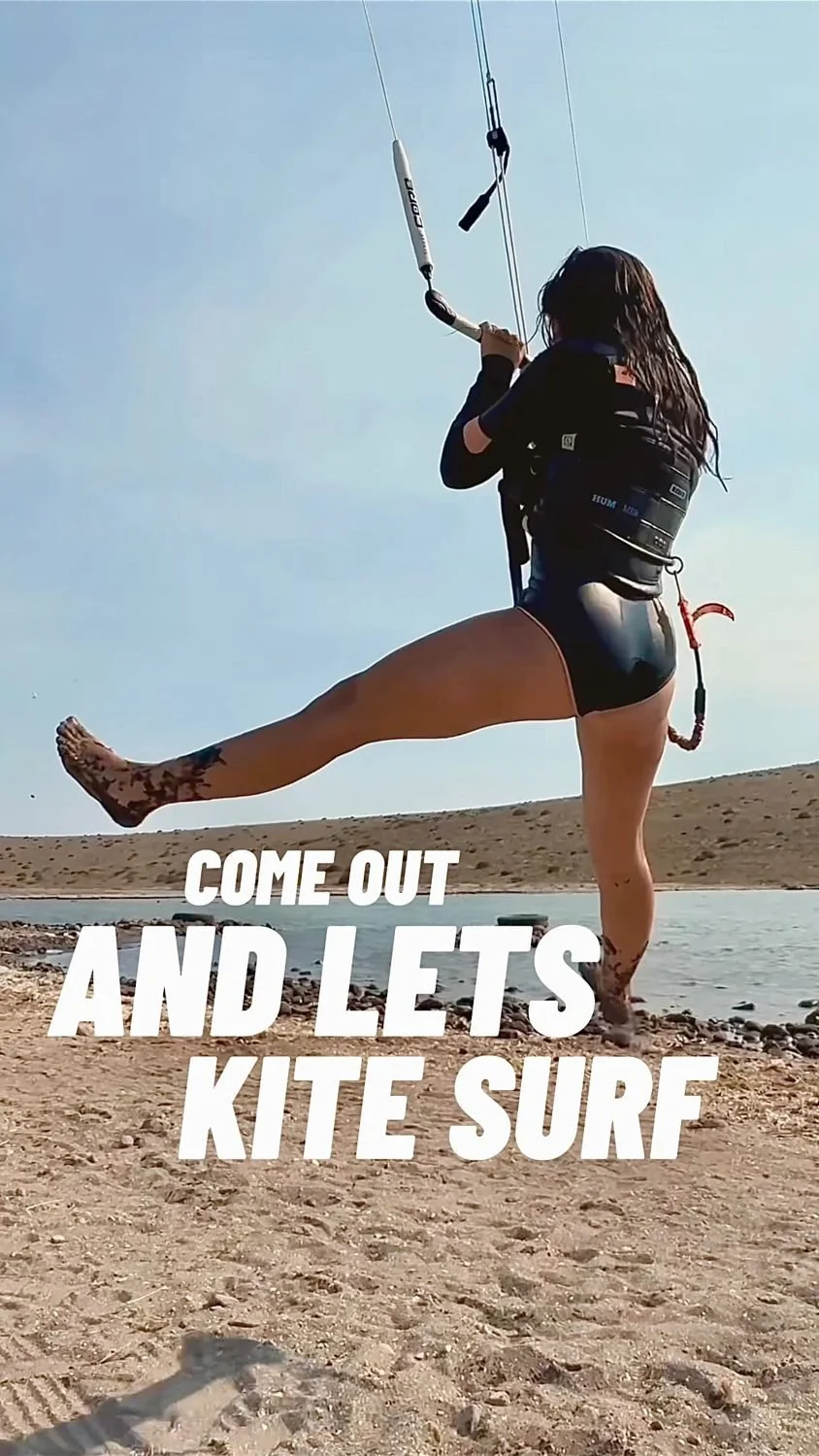 Zaman hızla geçer, eğlenirken – özellikle kitesurfing yaparken