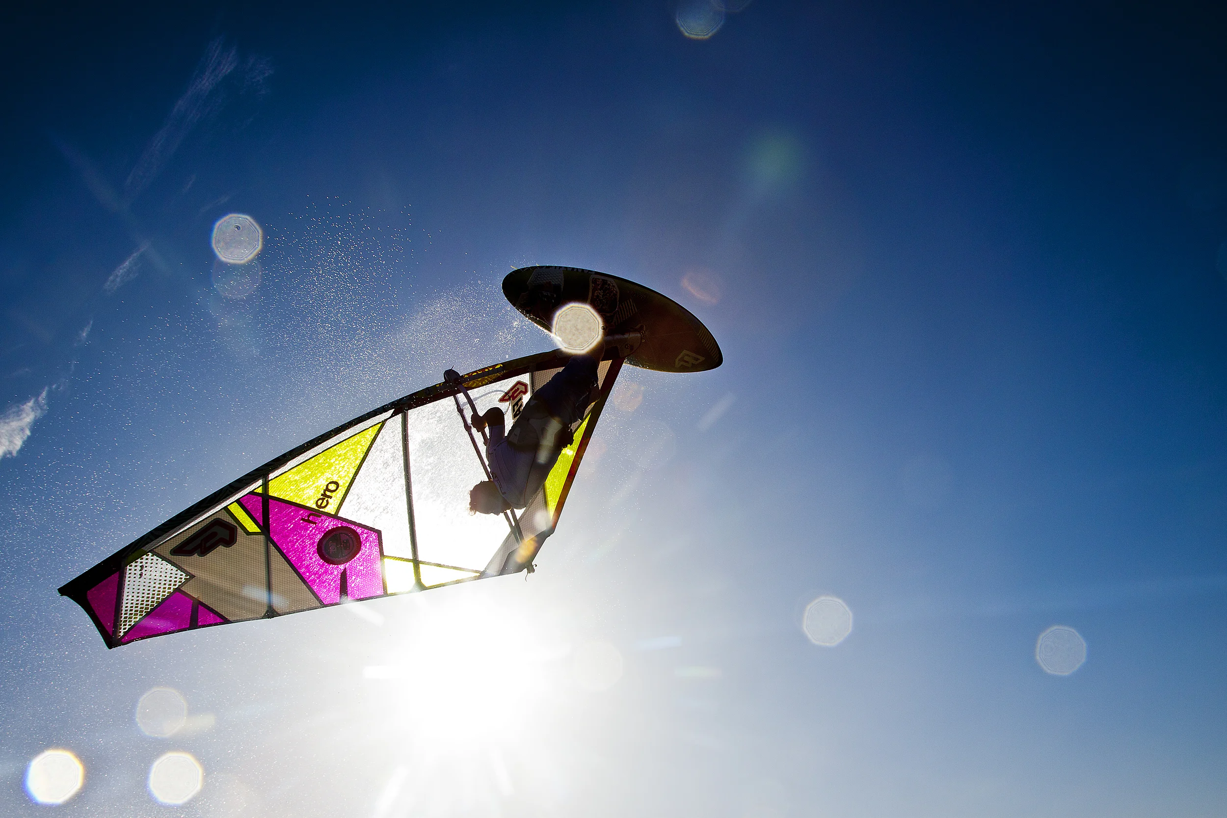 WINDSURF İLE UÇMAK VE AKROBASİ...