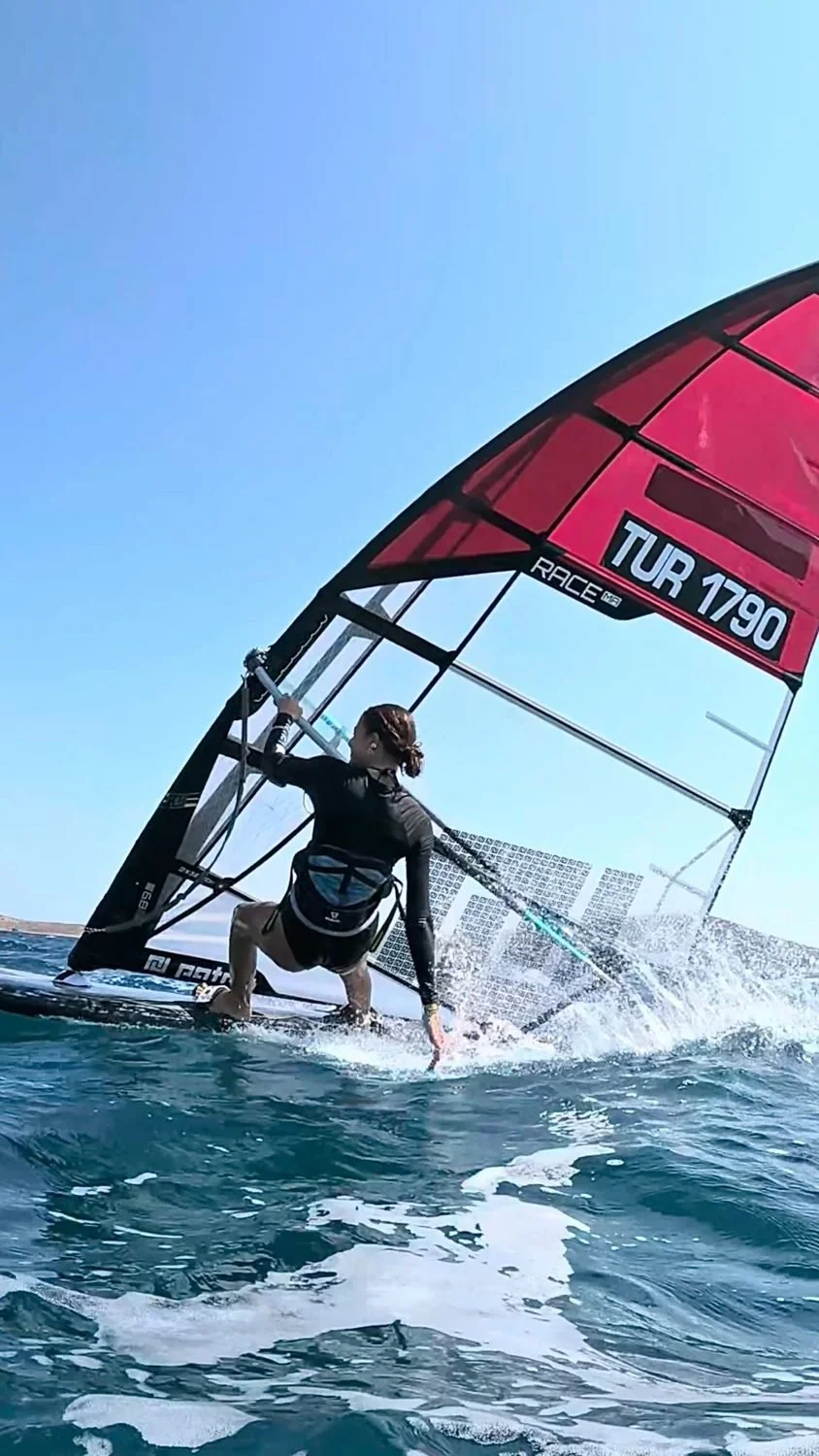 From server to pro surfer that’s the vibe out here in Alaçatı