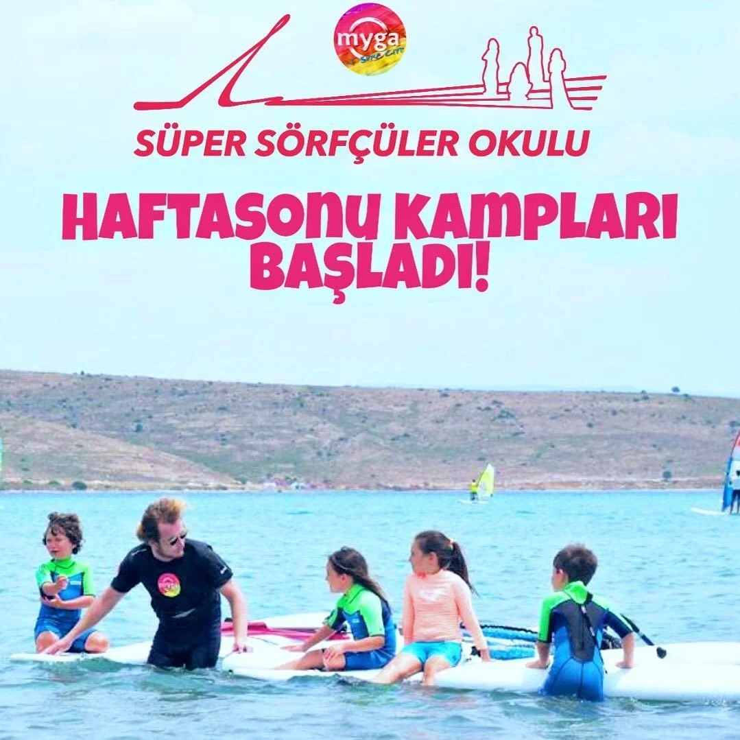 Hafta içi devam eden Süpersurfçüler kampına bundan sonra haftasonu da devam…