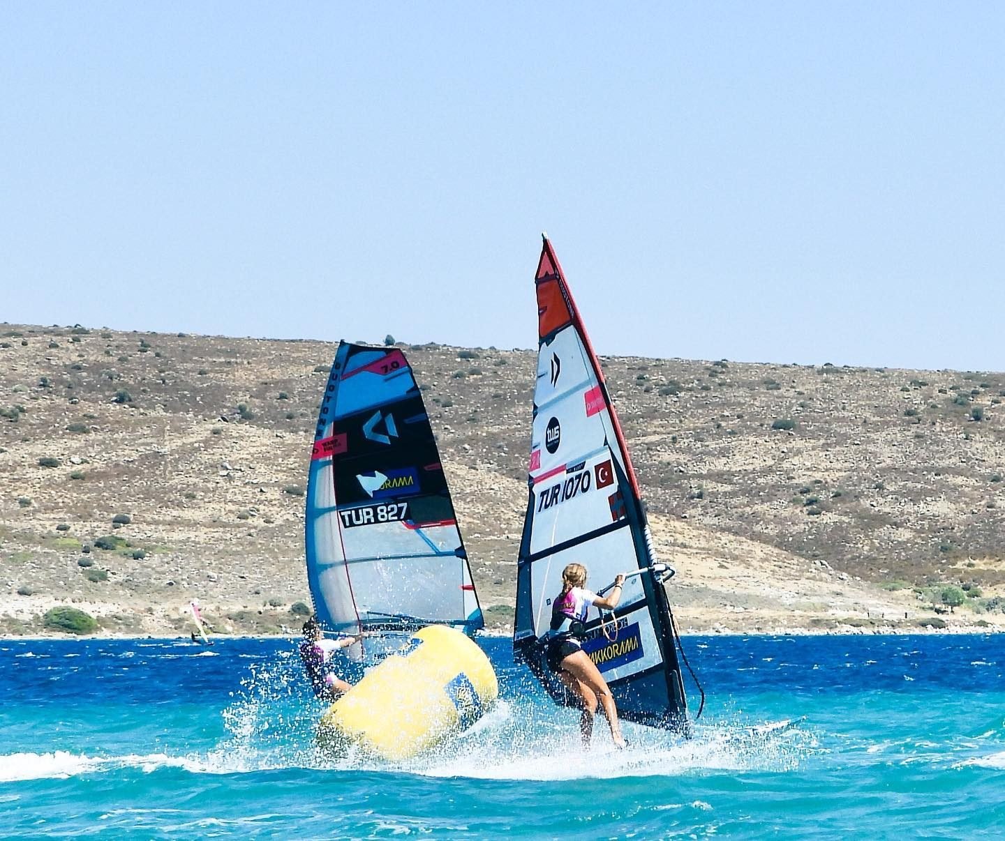 Vakkorama sponsorluğunda gerçekleşen Türkiye Windsurf Şampiyonası 1