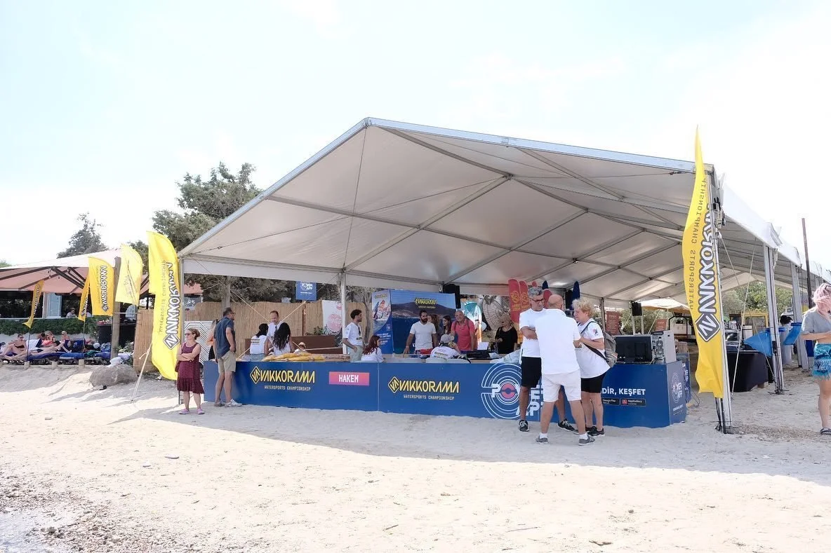 Türkiye Windsurf Şampiyonası'nda ilk gün heyecanı