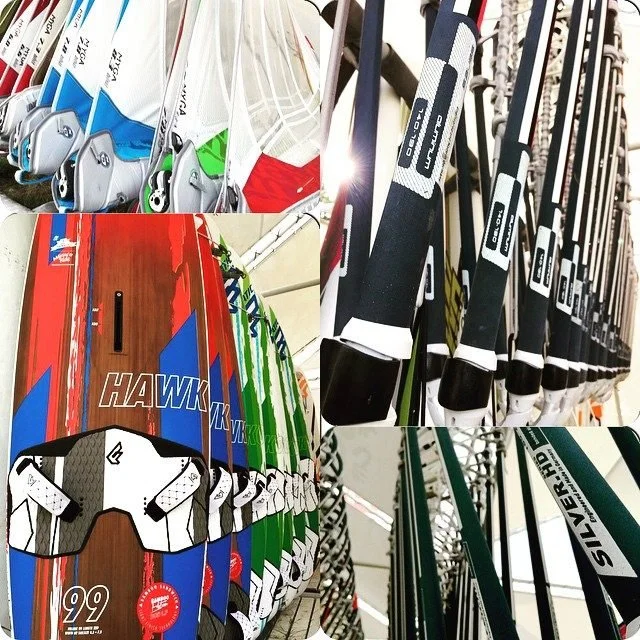 2015 Fanatic ve Northsails ekipmanları Myga'da deneyin