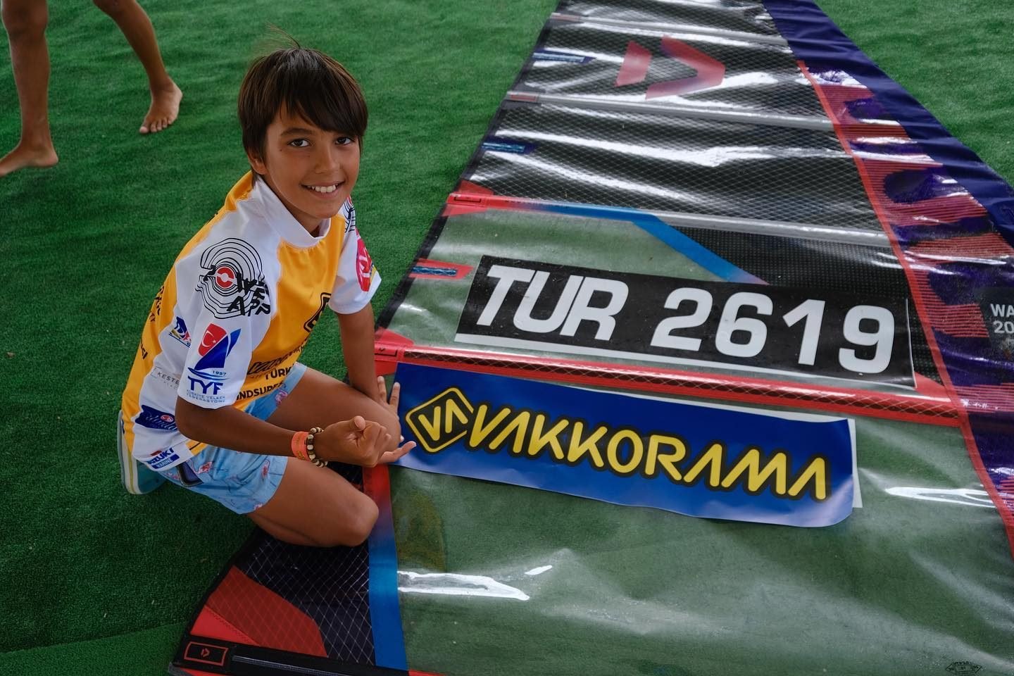 Vakkorama Sponsorluğundaki Türkiye Windsurf Şampiyonası'nda 2.günde rüzgarı…