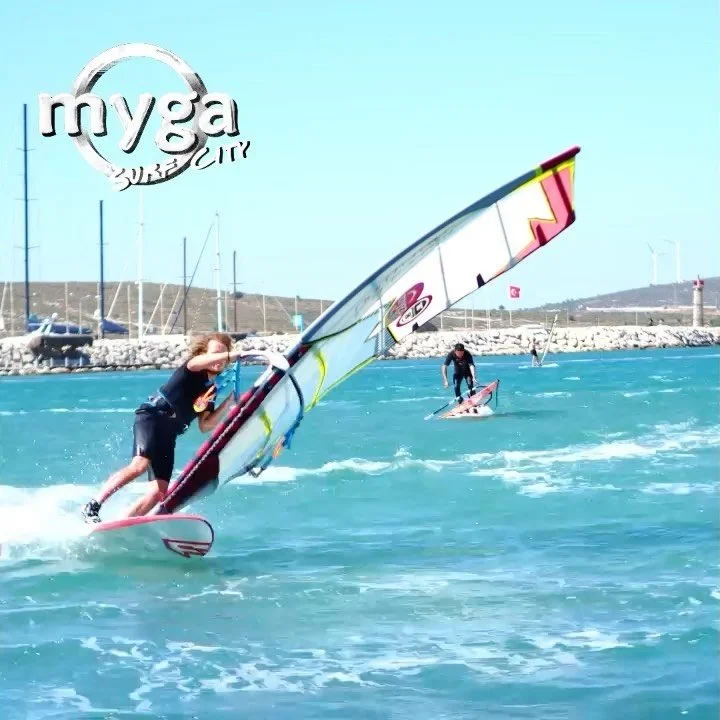 Windy day at Alacati