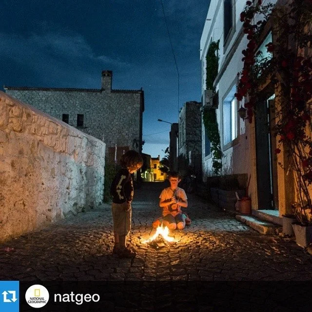 Alaçatı photo from National Georaphic // National Geographic'den Alaçatı…