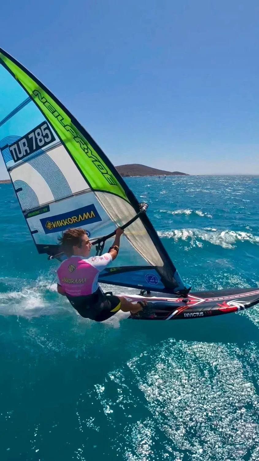 TUR-785 — Deniz, cruising smooth and steady, cutting through the water like…