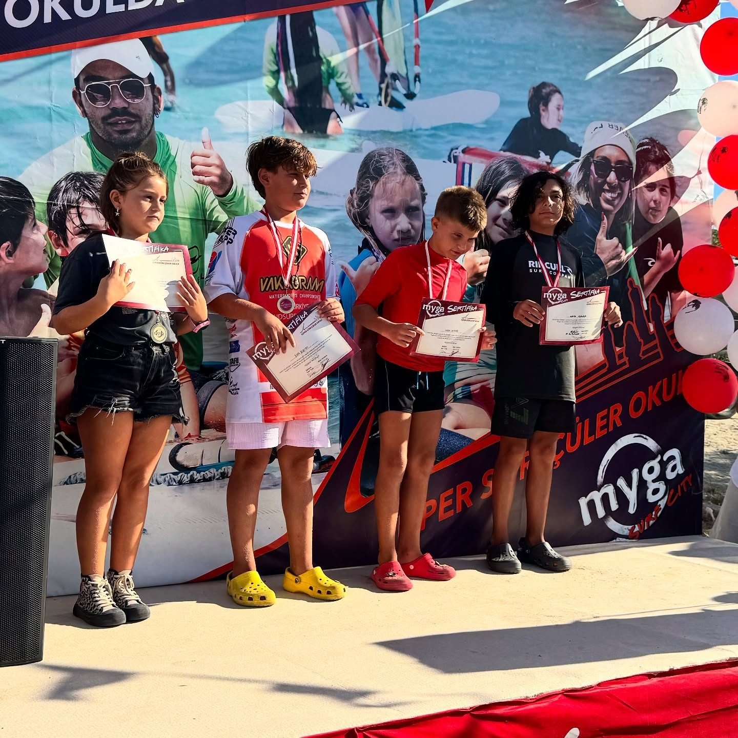 2025 MYGA Windsurf Okulu sezon finalimizi muhteşem bir şekilde tamamladık