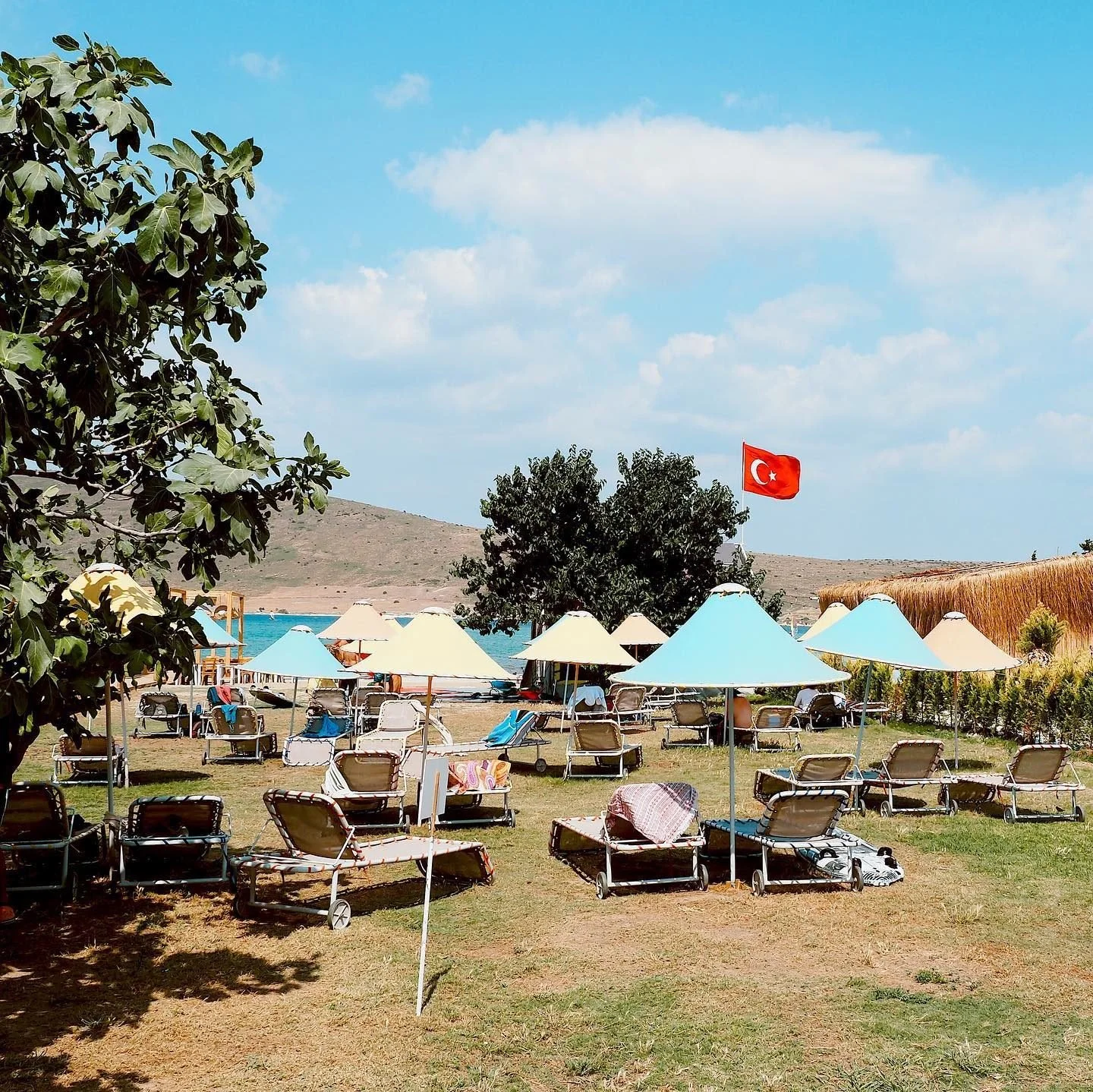 Soğuk kahvelerinizi yudumlarken, güneşin tadını Myga’da çıkarmak serbest